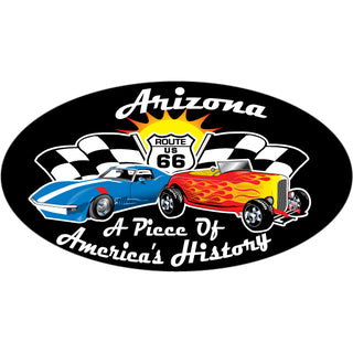 Arizona   Americas History Cars Sticker