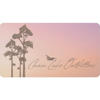 heron chain lake outfitters Sticker