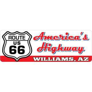 AMERICAS HIGHWAY R66 Sticker