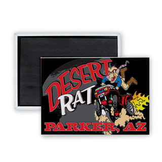 Parker AZ Desert Rat Rectangle Magnet (00439) Rectangle Badge Magnet