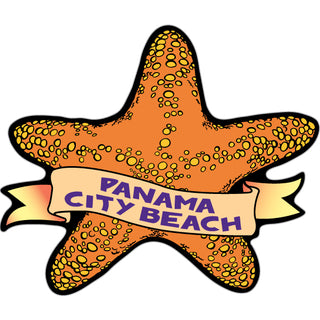 OK4 Panama City Beach Starfish (28695) Sticker