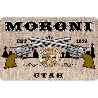 MORONI UTAH GUNS Sticker