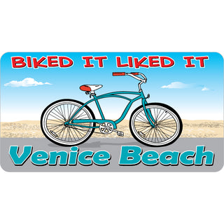 Venice Beach   Biked it Liked It Sticker