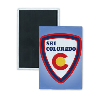 49838 Ski Colorado Shield Sticker