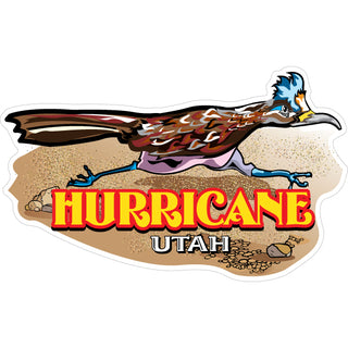 OK4 Hurricane Utah Roadrunner Sticker