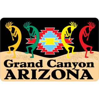 Grand Canyon Arizona   4 kokopelli Sticker