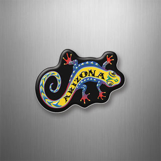 Arizona   Coloful Gecko 3D Magnet