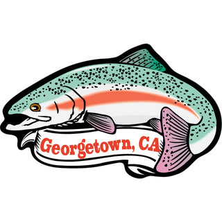 OK4 Georgetown CA Trout Sticker