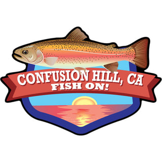 Confusion Hill Salmon Sticker