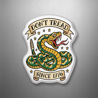 Novelty   Don't Tread Snake 250th Anniversary 3D Magnet