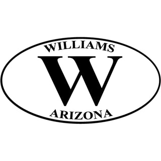Williams W Euro Oval Sticker