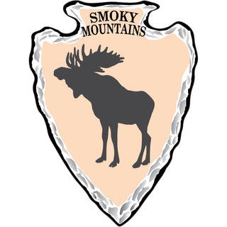OK4 Smoky Mountains Moose Arrowhead (00794) Sticker