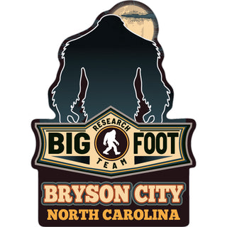 Bryson City  North Carolina   Bigfoot Research Team Sticker