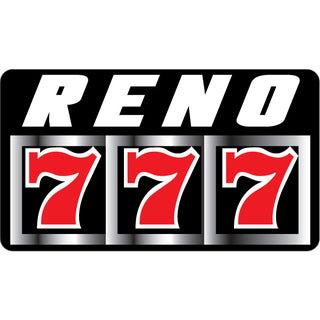Reno Triple 7 Sticker