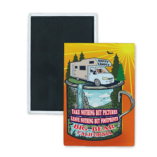 Big Bear Motor Home Rectangle Badge Magnet