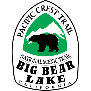 Big Bear Lake  California   Pacific Crest Trail Shield Sticker