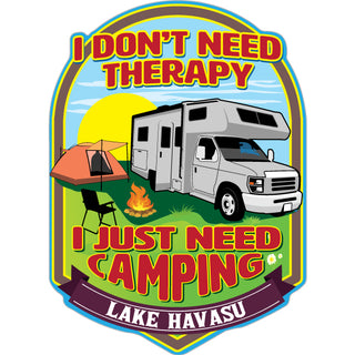 Lake Havasu   Camping Therapy Sticker
