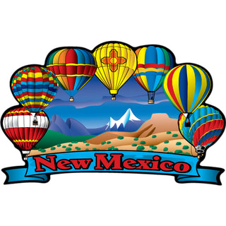 New Mexico   Hot Air Balloons Sticker