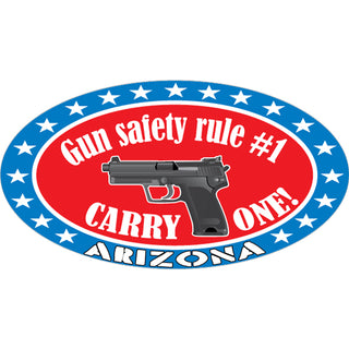 Arizona Gun Rule Sticker