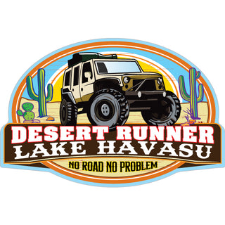 Lake Havasu   Desert Runner Jeep Sticker