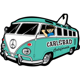 Carlsbad Bus Corner View Sticker