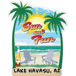 Lake Havasu  Az   Sun And Fun Sticker