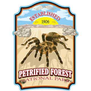 Petrified Forest National Park   Tarantula Sticker