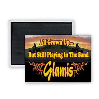 Glamis   All Grown Up Rectangle Badge Magnet