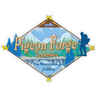 Pigeon Forge  Tennessee   Diamond Mountain Sticker