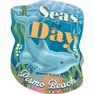 Pismo Beach   Seas the Day Sticker