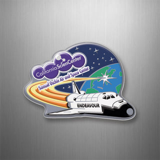 Endeavour Corner View 3D Magnet