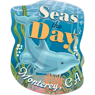 OK4 Monterey CA Seas the Day (1 01206 0147) Sticker