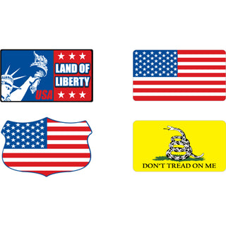 Up Land of Liberty Sticker