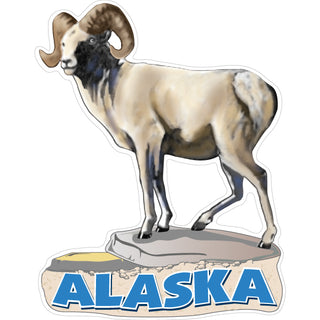 Alaska Bighorn Sheep Sticker