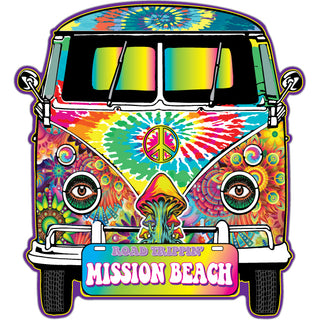 Mission Beach   Road Trippin Bus Sticker
