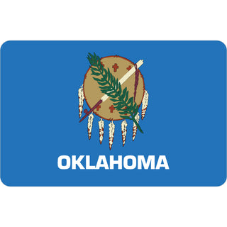 Oklahoma   State Flag Sticker
