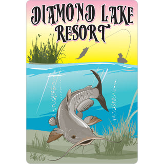 Owensboro Kentucky Catfish Fishing Sticker