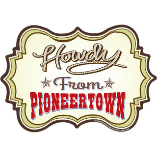 OK4 Howdy from Pioneertown Sticker