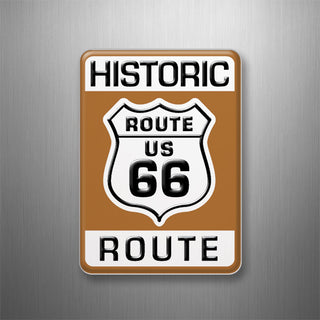 ROUTE 66 BROWN SIGN 3D Magnet