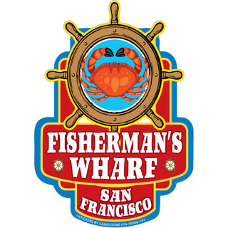 OK4 San Francisco Fishermans Wharf (82412) Sticker