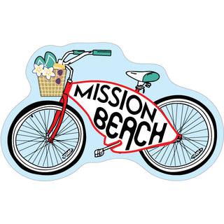 MISSION BEACH BICYCLE Sticker