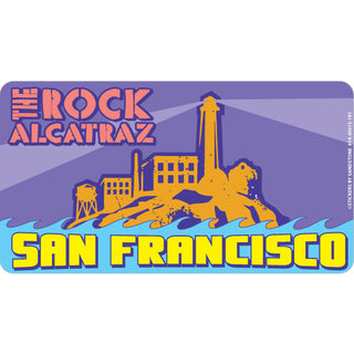 OK4 San Francisco The Rock Alcatraz Pastel Sticker