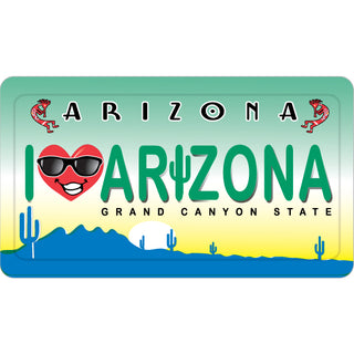 Arizona License Plate Sticker