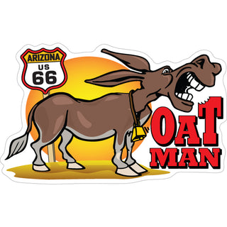 Oatman   Mad Donkey Sticker
