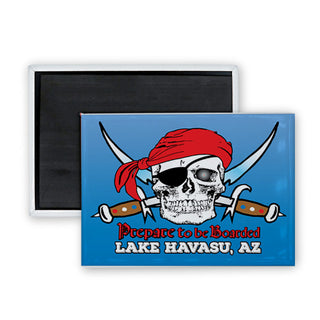 Lake Havasu Prepare to be Boarded Rectangle Badge Magnet