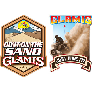 Glamis   Do It Sand & Just Dune It Sticker