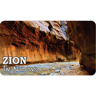 Zion   The Narrows Photo Sticker