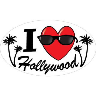 I Heart Hollywood Sticker