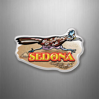 Sedona   Roadrunner 3D Magnet