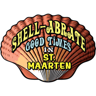 St. Maarten   Shell Abrate Good Times Sticker